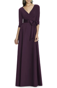 Long Sleeve fashion Long Dress-M2