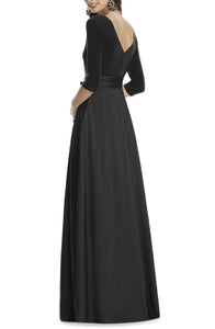 Long Sleeve fashion Long Dress-M2