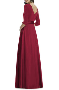 Long Sleeve fashion Long Dress-M5