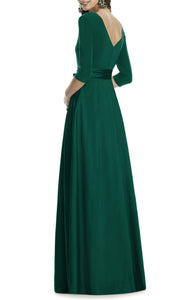 Long Sleeve fashion Long Dress-M2